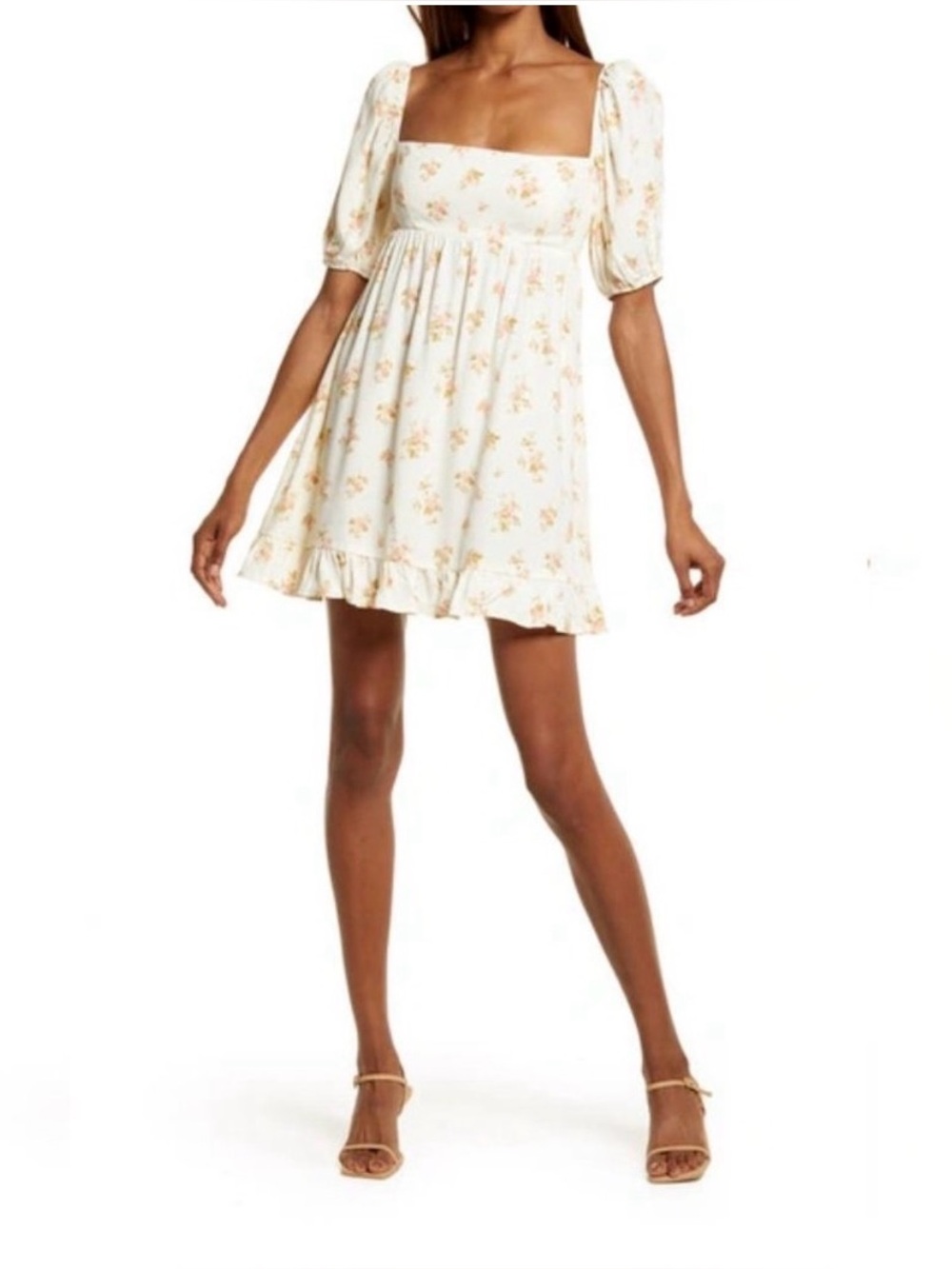 Reformation Bristol Puff Sleeve Mini
